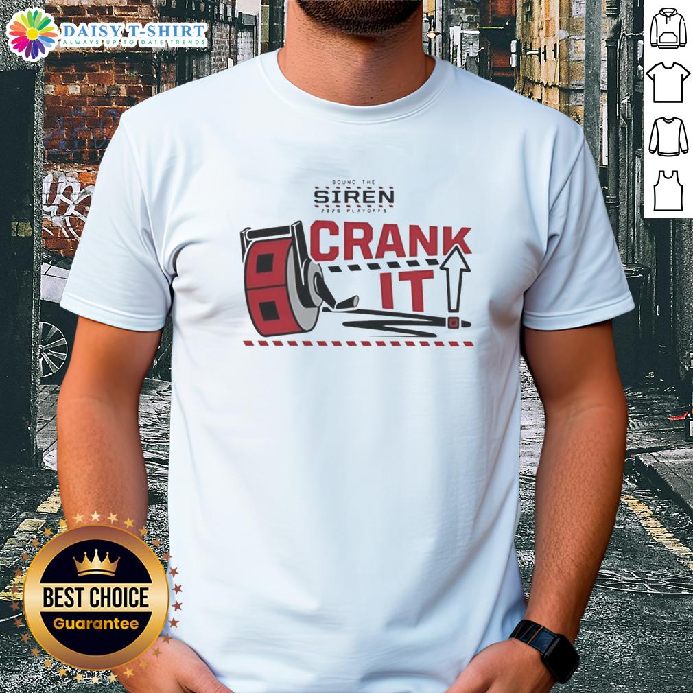 Good Carolina Hurricanes Nhl Rinky Crank It Sound The Siren 2026 Playoffs T-Shirt Good Carolina Hurricanes NHL Rinky Crank It Sound The Siren 2026 Playoffs T-Shirt design featuring team colors and logo.