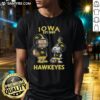 Good Charlie Brown and Snoopy NCAA Football T-Shirt for Iowa Hawkeyes, Est 1891 - Stylish fan apparel for game day.