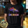 Alt Text: Denver Broncos, Nuggets, Rockies, and Avalanche logo mashup T-shirt showcasing Colorado sports team pride.