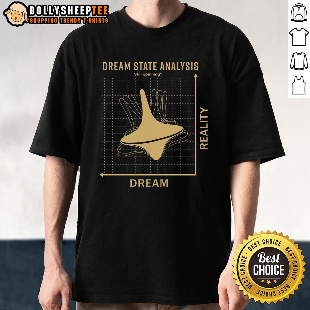 Good Dream State Analysis T Shirt Good Dream State Analysis T-Shirt featuring unique design, perfect for dream enthusiasts and sleep researchers.