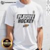 Good Fort Wayne Komets Playoff Hockey T-Shirt featuring team colors and logo, perfect for fans supporting the Komets.