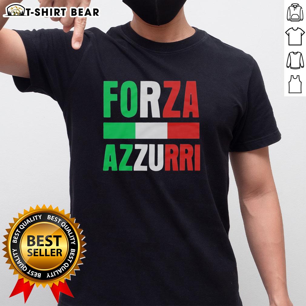 Good Forza Azzurri Soccer Italy Flag Pattern Retro T Shirt Retro Forza Azzurri soccer t-shirt featuring a stylish Italy flag pattern, perfect for fans of Italian football.