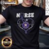 Good Houston Astros Nurse It's A Work Of Heart T-Shirt featuring a vibrant design for fans and healthcare workers.