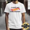 Alt Text: Good I Love My Hotistic Girlfriend T-Shirt design featuring bold text on a stylish tee, perfect for expressing love.