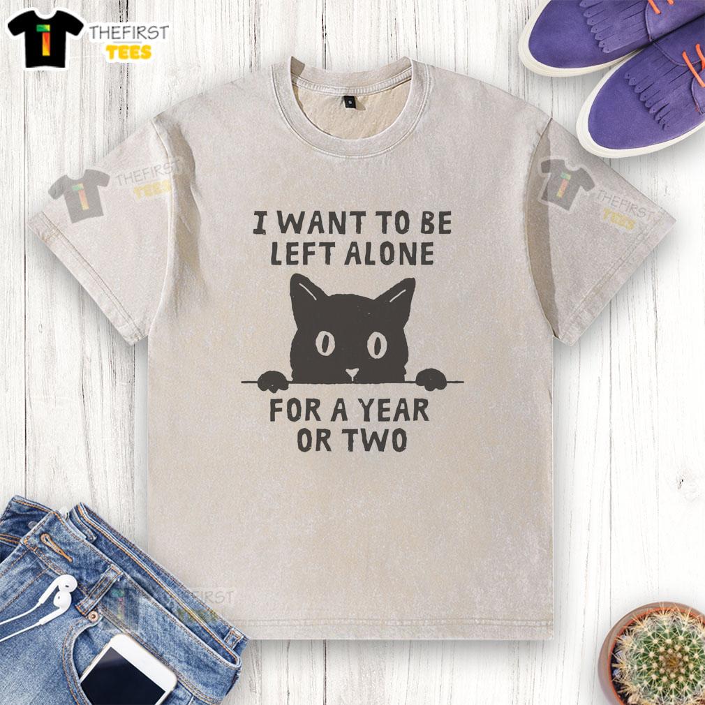 good-i-want-to-be-left-alone-washed-t-shirt Good I Want To Be Left Alone washed t-shirt featuring a relaxed fit and stylish graphic design for casual wear.