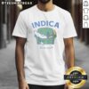 Good Indica In Da Couch T-Shirt featuring a playful design for cannabis enthusiasts, perfect for relaxed vibes.