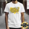 Alt Text: Good Iowa America Needs Farmers ash t-shirt featuring bold text and a classic fit, promoting support for local farmers.