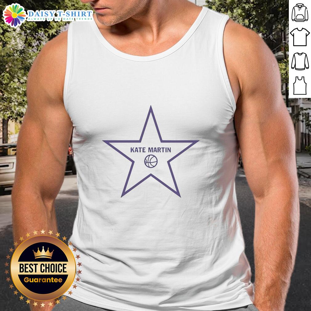 Good Kate Martin Los Angeles Sparks Wnba Hollywood Sign Star Shape Tank Top Good Kate Martin wearing a star-shaped tank top by the Hollywood Sign, supporting the Los Angeles Sparks in the WNBA.