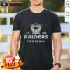 Vintage Las Vegas Raiders Football T-Shirt, Est 1960, featuring classic logo and design for dedicated fans.