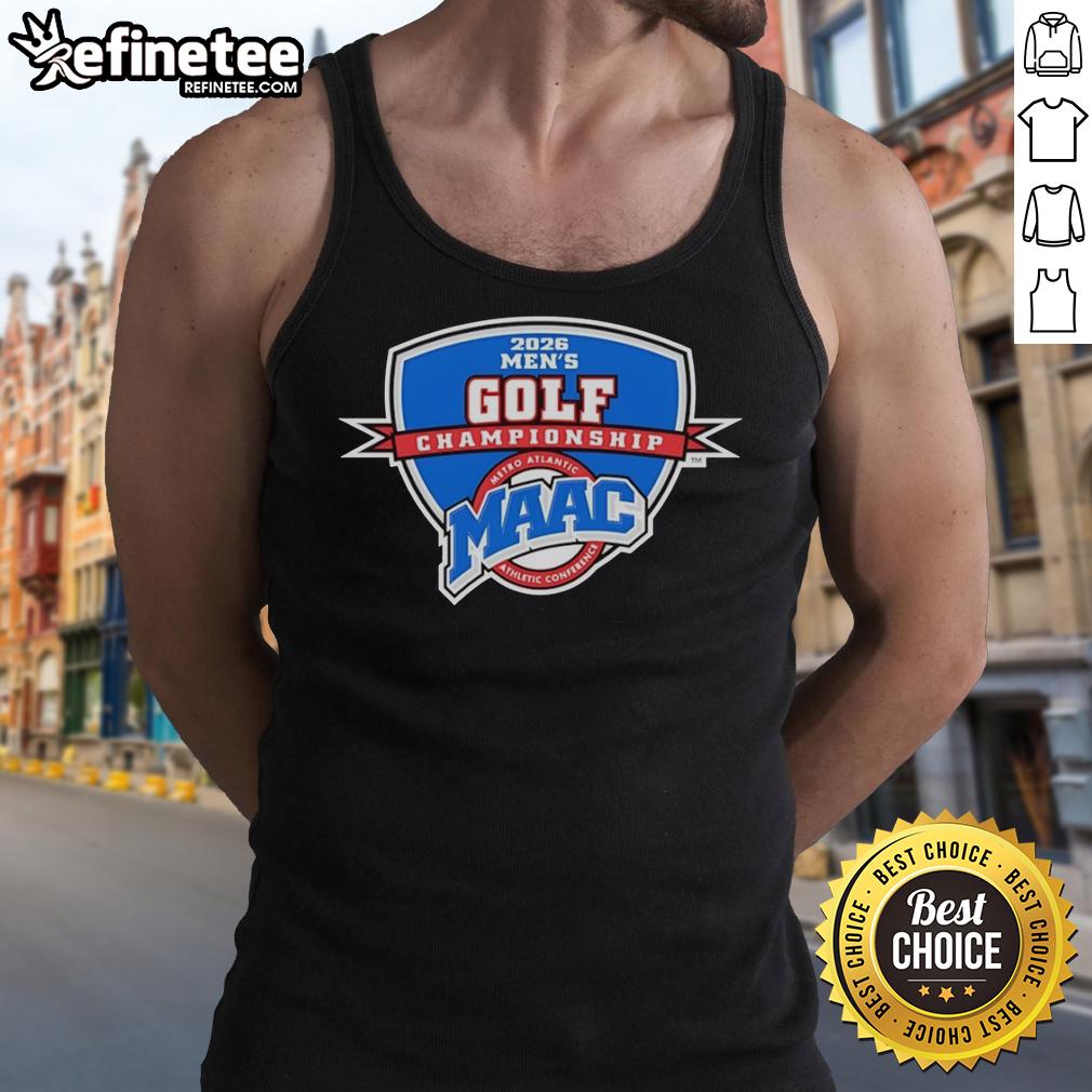 good-maac-mens-golf-championship-2026-logo-tank-top Good MAAC Men's Golf Championship 2026 logo tank top featuring vibrant design and athletic fit for golf enthusiasts.
