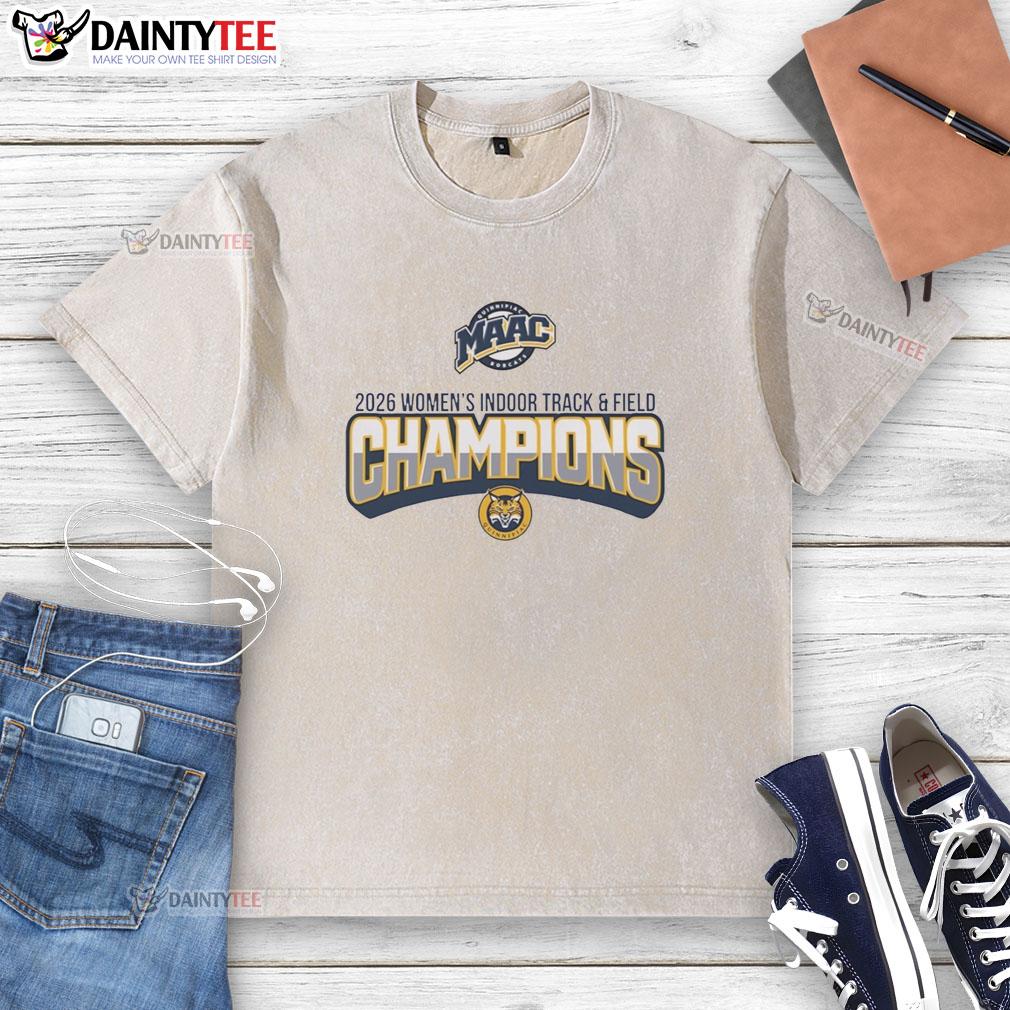 good-maac-quinnipiac-university-womens-indoor-track-and-field-champions-2026-logo-washed-t-shirt Good Maac Quinnipiac University Women's Indoor Track and Field Champions 2026 Logo Washed T-Shirt design.