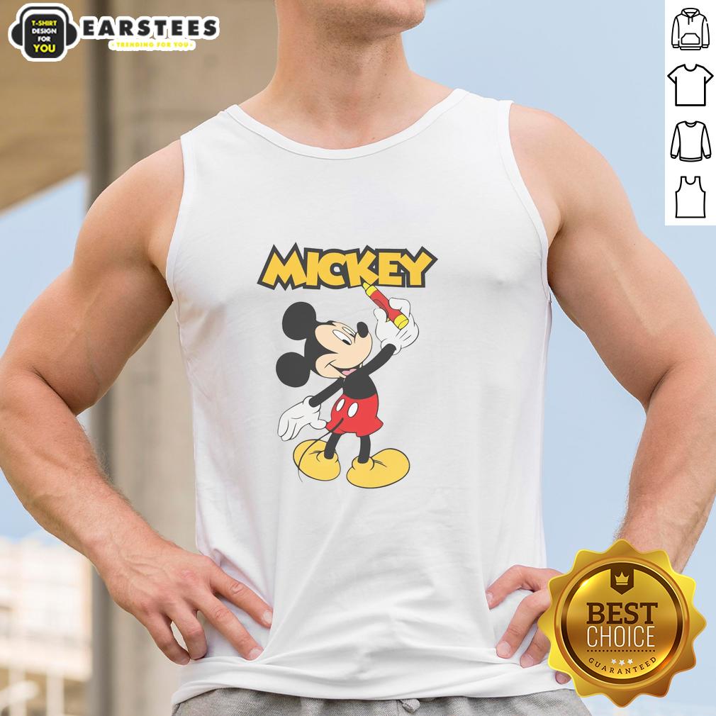 good-mickey-26-tank-top Good Mickey 26 tank top featuring a vibrant graphic design, perfect for casual summer wear and Disney fans.