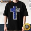Good New York Yankees I Can Do All Things Through Christ T-Shirt featuring a cross design and team logo.