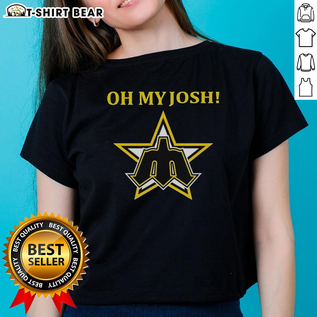 Good Oh My Josh Seattle Mariners Ladies Tee Good Oh My Josh Seattle Mariners Ladies Tee in vibrant colors, perfect for fans showing team spirit at the game.