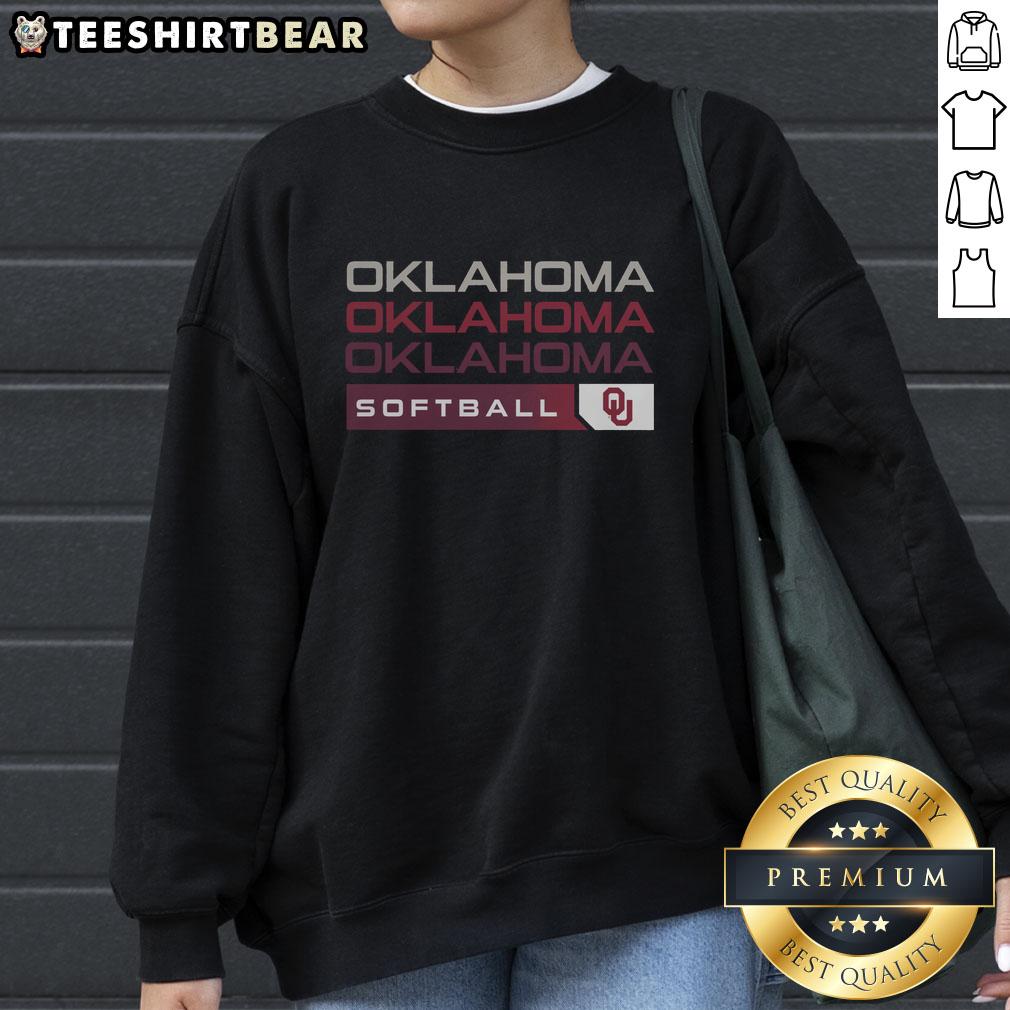 good-oklahoma-sooners-college-softball-hype-sweatshirt Good Oklahoma Sooners College Softball hype sweatshirt in crimson, perfect for fans supporting their team at games.