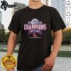 Good Ole Miss Rebels 2026 SEC Men's Golf Champions locker room t-shirt showcasing team pride and victory celebration.