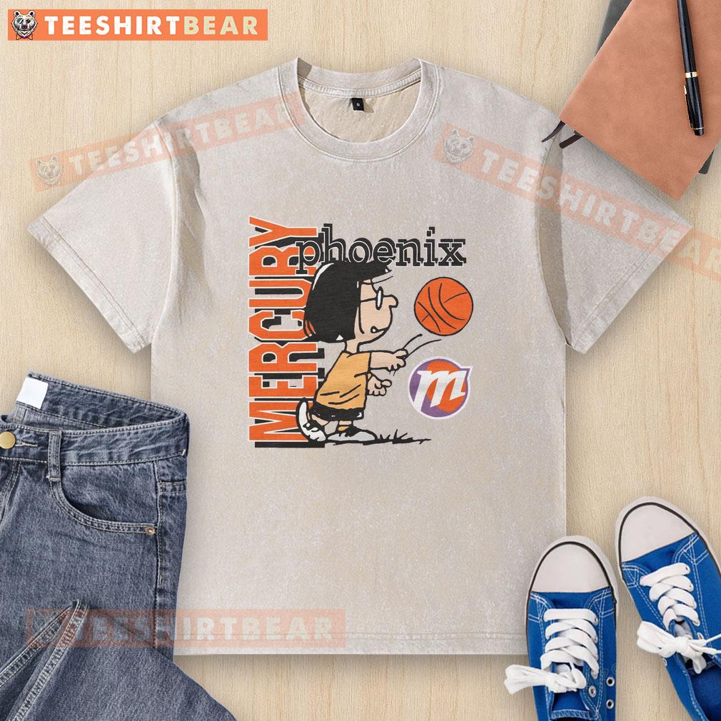 good-peanuts-marcie-x-phoenix-mercury-washed-t-shirt Good Peanuts Marcie X Phoenix Mercury washed t-shirt featuring vibrant graphics and a relaxed fit, perfect for fans.