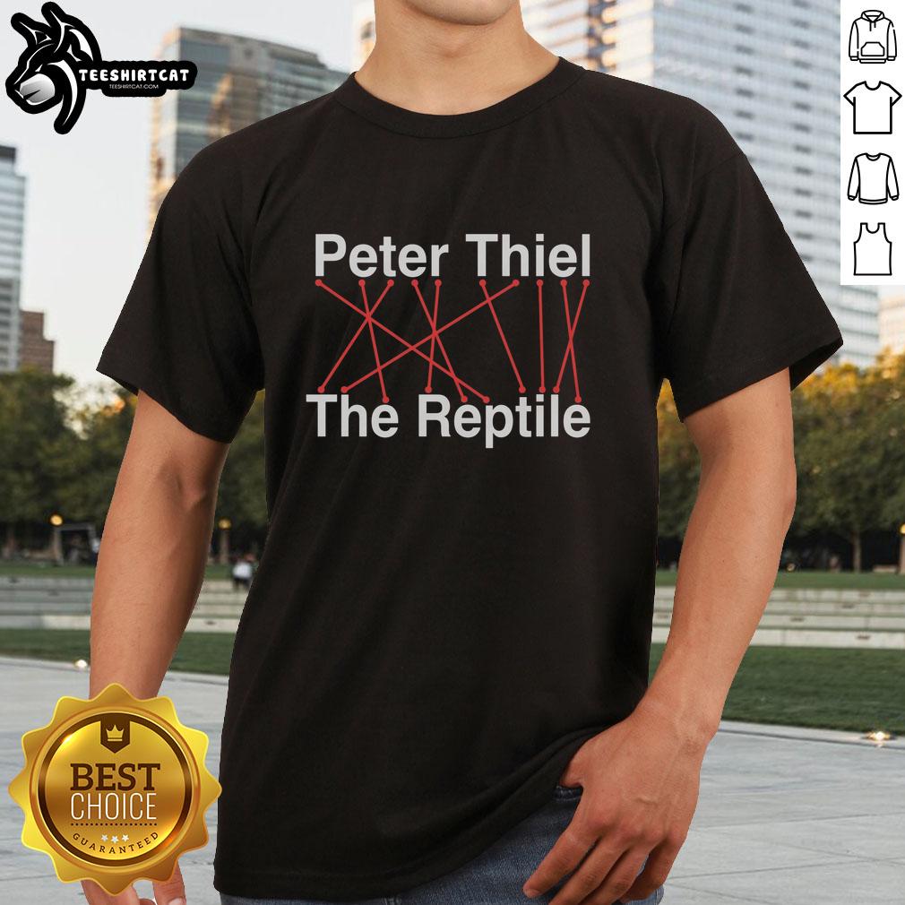 good-peter-thiel-the-reptile-ceo-t-shirt Good Peter Thiel The Reptile CEO T-Shirt featuring unique design and bold graphic, perfect for tech enthusiasts and fans.