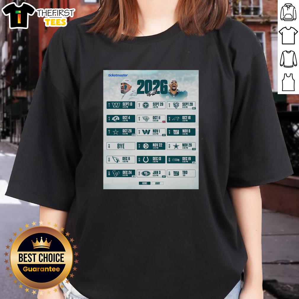 good-philadelphia-eagles-nfl-2026-season-schedule-all-kickoffs-ladies-tee Philadelphia Eagles NFL 2026 season schedule graphic on ladies' tee, showcasing all kickoff times and dates.