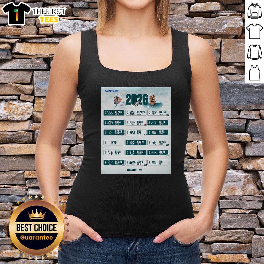 good-philadelphia-eagles-nfl-2026-season-schedule-all-kickoffs-tank-top Good Philadelphia Eagles NFL 2026 season schedule tank top featuring all kickoff times and vibrant team colors.