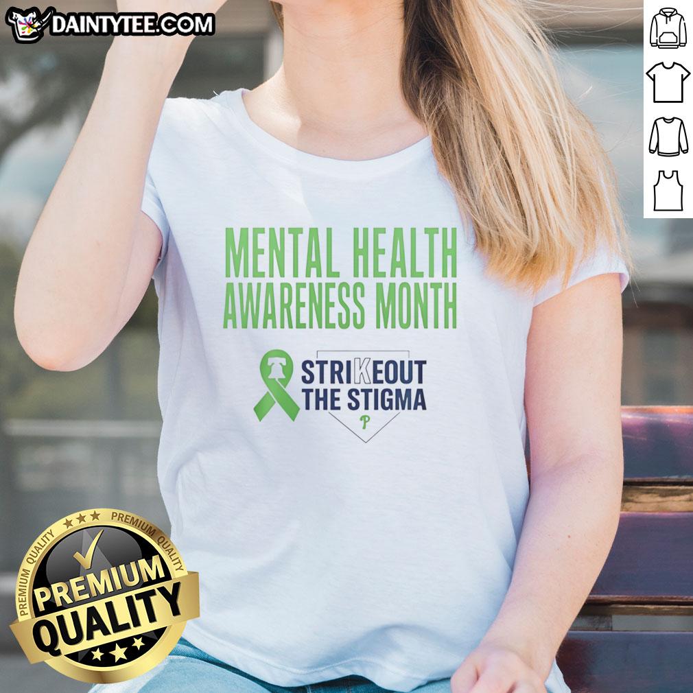 good-philadelphia-phillies-strikeout-the-stigma-mental-health-awareness-month-ladies-tee Good Philadelphia Phillies Strikeout the Stigma mental health awareness month ladies tee featuring vibrant team colors.