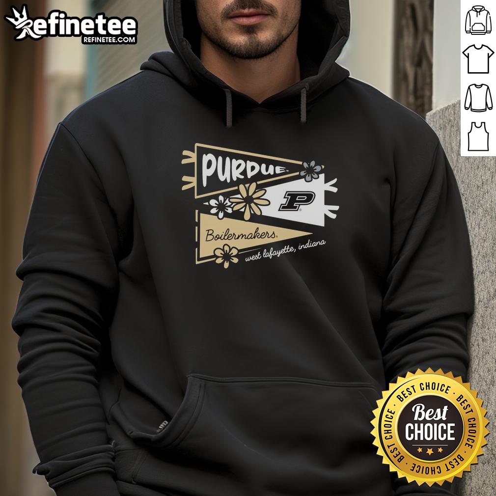 good-purdue-boilermakers-flags-west-lafayette-indiana-hoodie Good Purdue Boilermakers flags on a hoodie in West Lafayette, Indiana, showcasing school spirit and team pride.