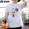 Alt Text: Good Snoopy Kiss All The Time Disco Occasionally Cartoon T-Shirt featuring Snoopy in a fun disco design.