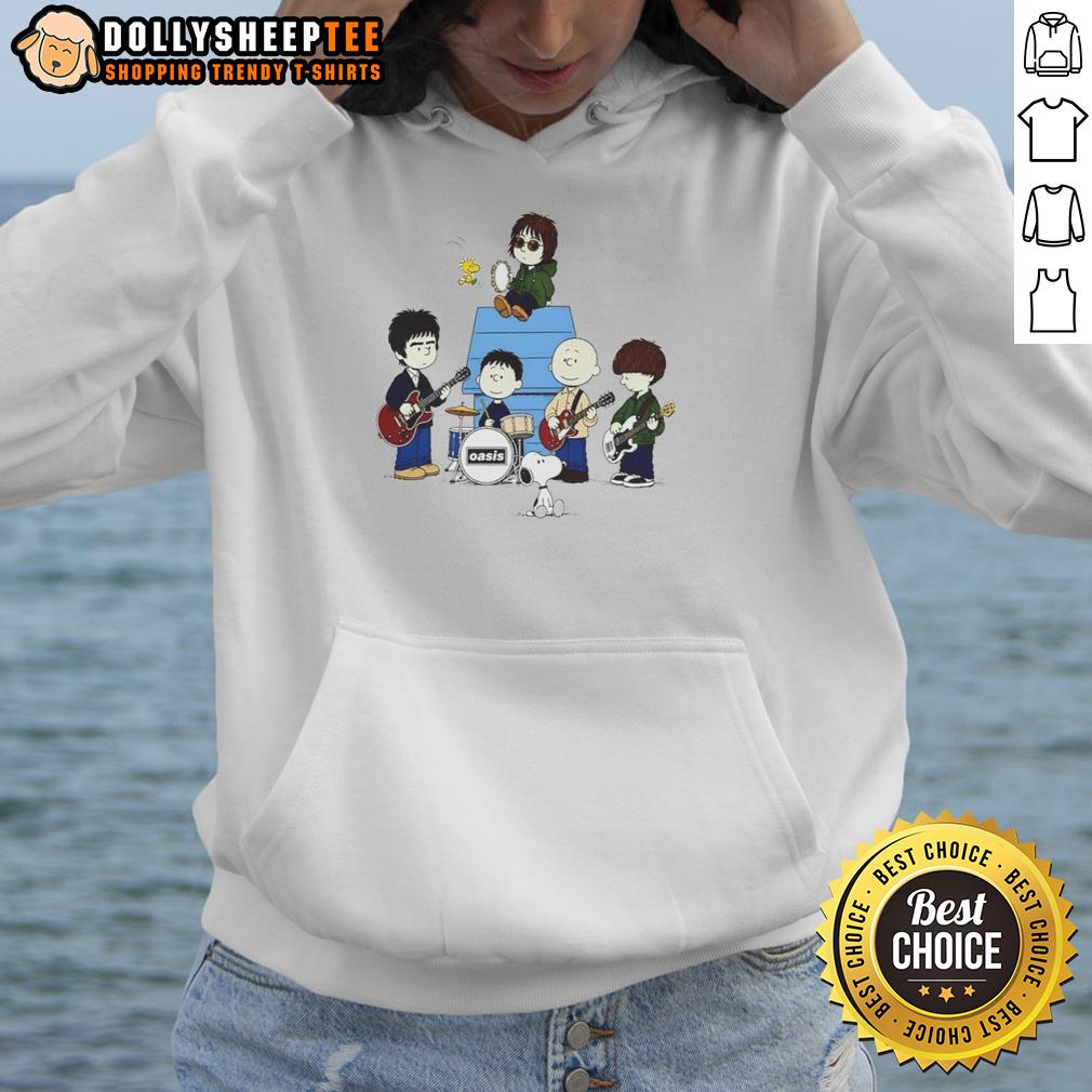Good Snoopy Peanuts Oasis Hoodie Good Snoopy Peanuts Oasis Hoodie featuring a playful Snoopy design, perfect for fans of the Peanuts comics.