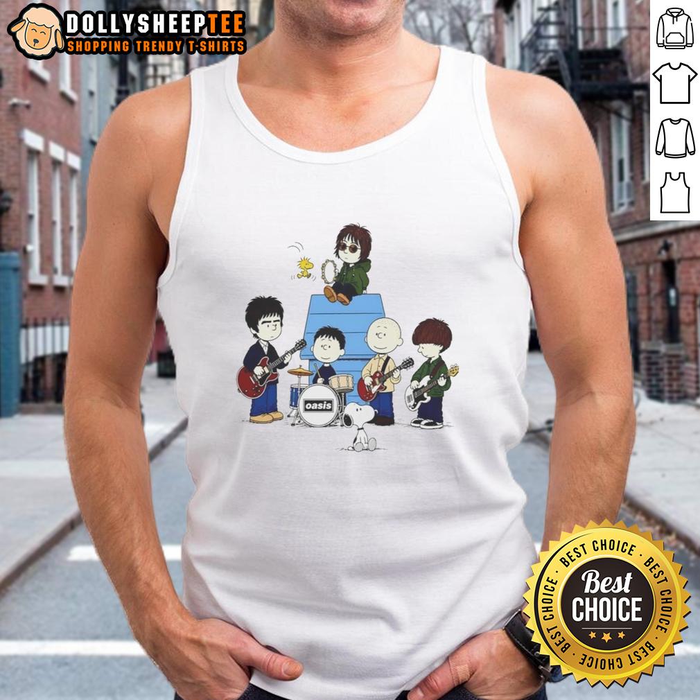 Good Snoopy Peanuts Oasis Tank Top Good Snoopy Peanuts Oasis Tank Top featuring a playful Snoopy design, perfect for casual summer outfits.