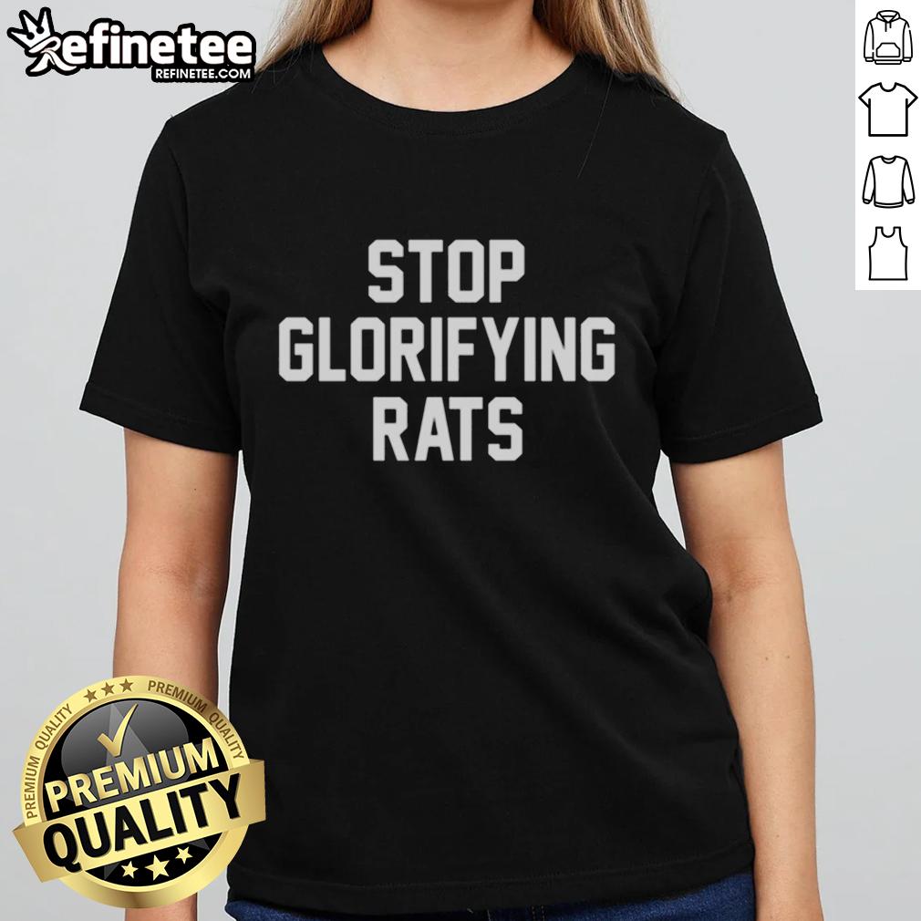 good-stop-glorifying-rats-ladies-tee Good Stop Glorifying Rats Ladies Tee featuring a stylish graphic design celebrating rat appreciation in trendy women's fashion.