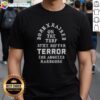 Alt Text: Good Terror X Born X Raised 'On The Turf' 2026 Tour T-Shirt, Los Angeles Hardcore Memorial Design