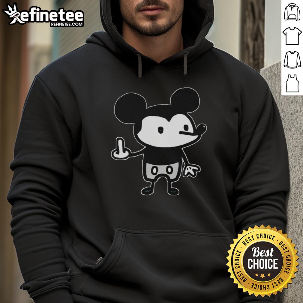 good-the-mouse-gives-the-middle-finger-mickey-mouse-cartoon-hoodie Good The Mouse gives the middle finger on a Mickey Mouse cartoon hoodie, showcasing a playful and edgy design.