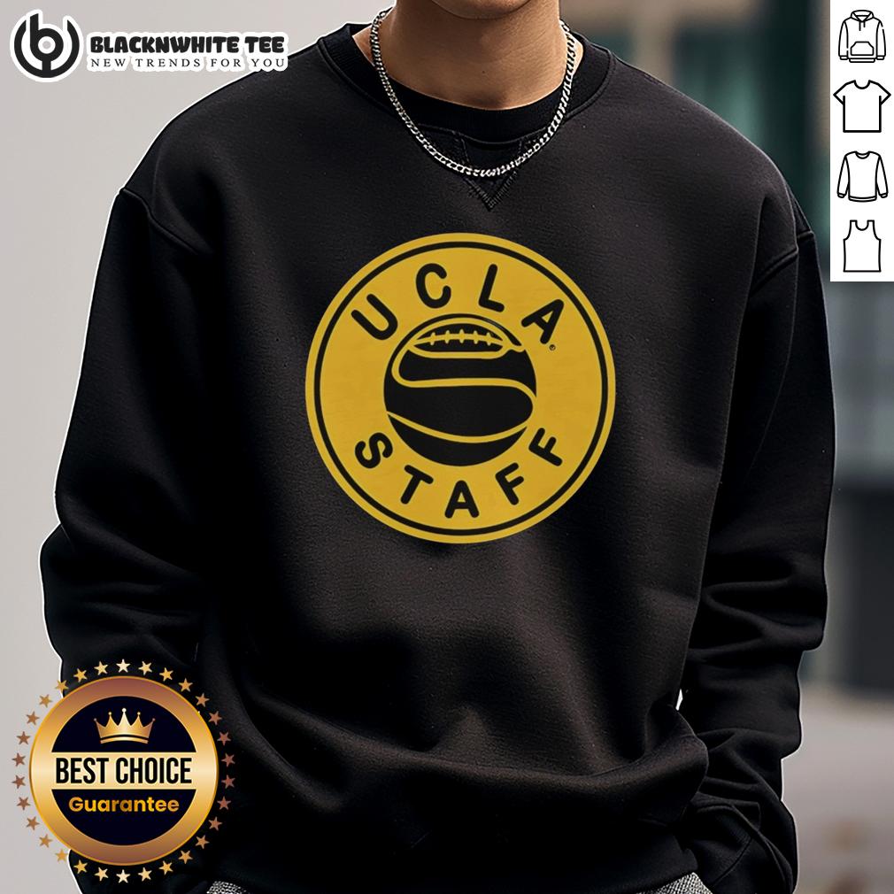 Good Ucla Staff Basketball 2026 Logo Retro Sweatshirt Retro UCLA Staff Basketball 2026 logo sweatshirt featuring classic design and vibrant colors.