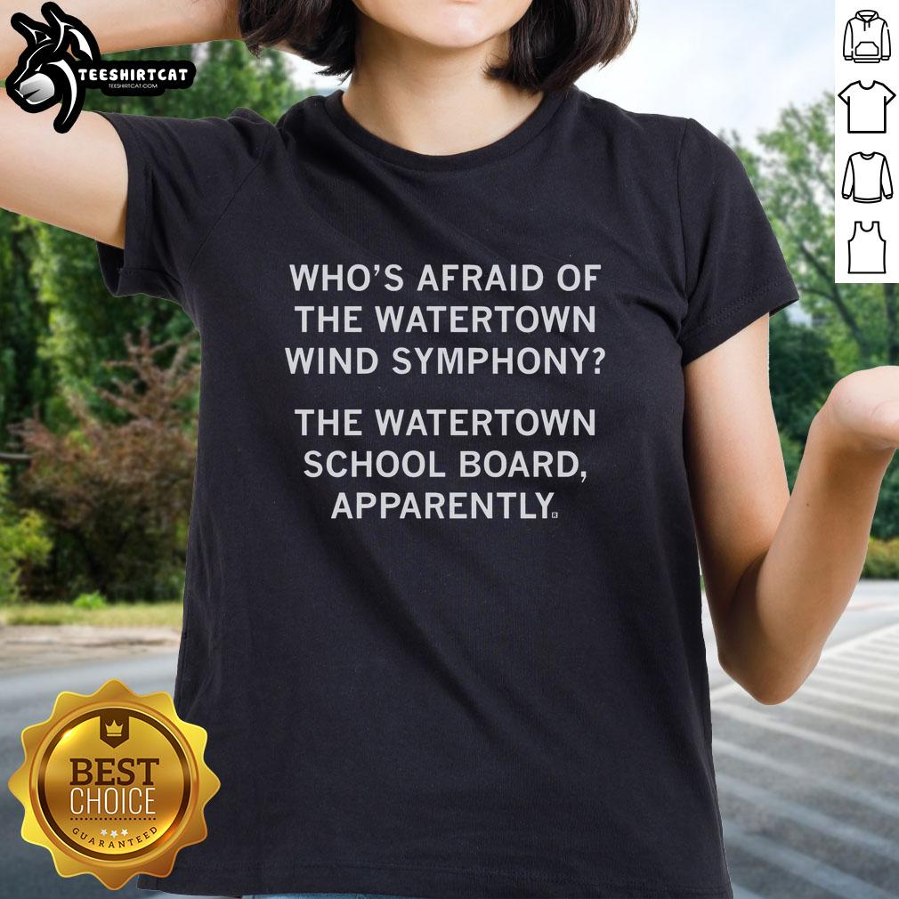 good-watertown-wind-symphony-ladies-tee Good Watertown Wind Symphony ladies tee featuring a stylish design for fans of the symphony and music lovers.