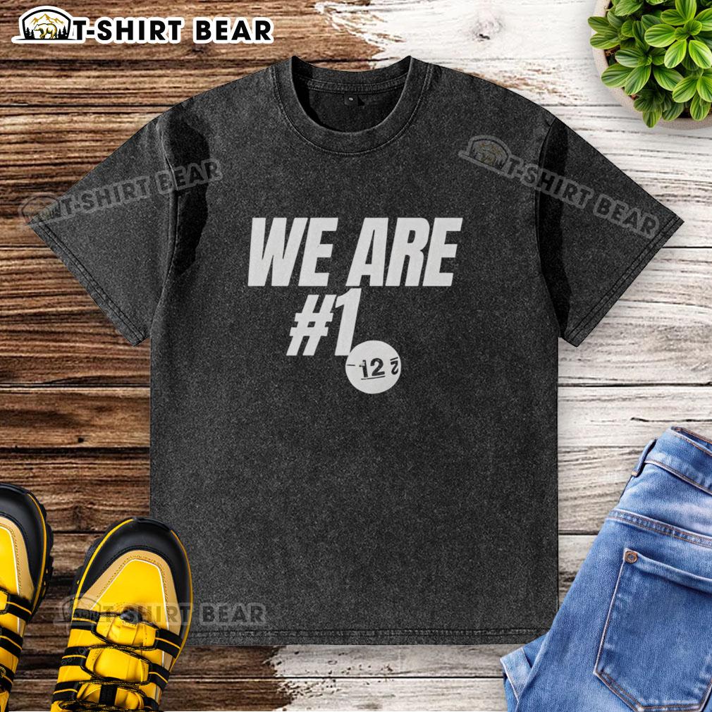 Good We Are Hashtag 1 Washed T Shirt Good We Are hashtag washed t-shirt featuring a relaxed fit and soft fabric, perfect for casual wear.