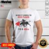 Good When It Comes To Red Flags I'm A Bull T-Shirt featuring a playful bull graphic and bold text, perfect for humor lovers.