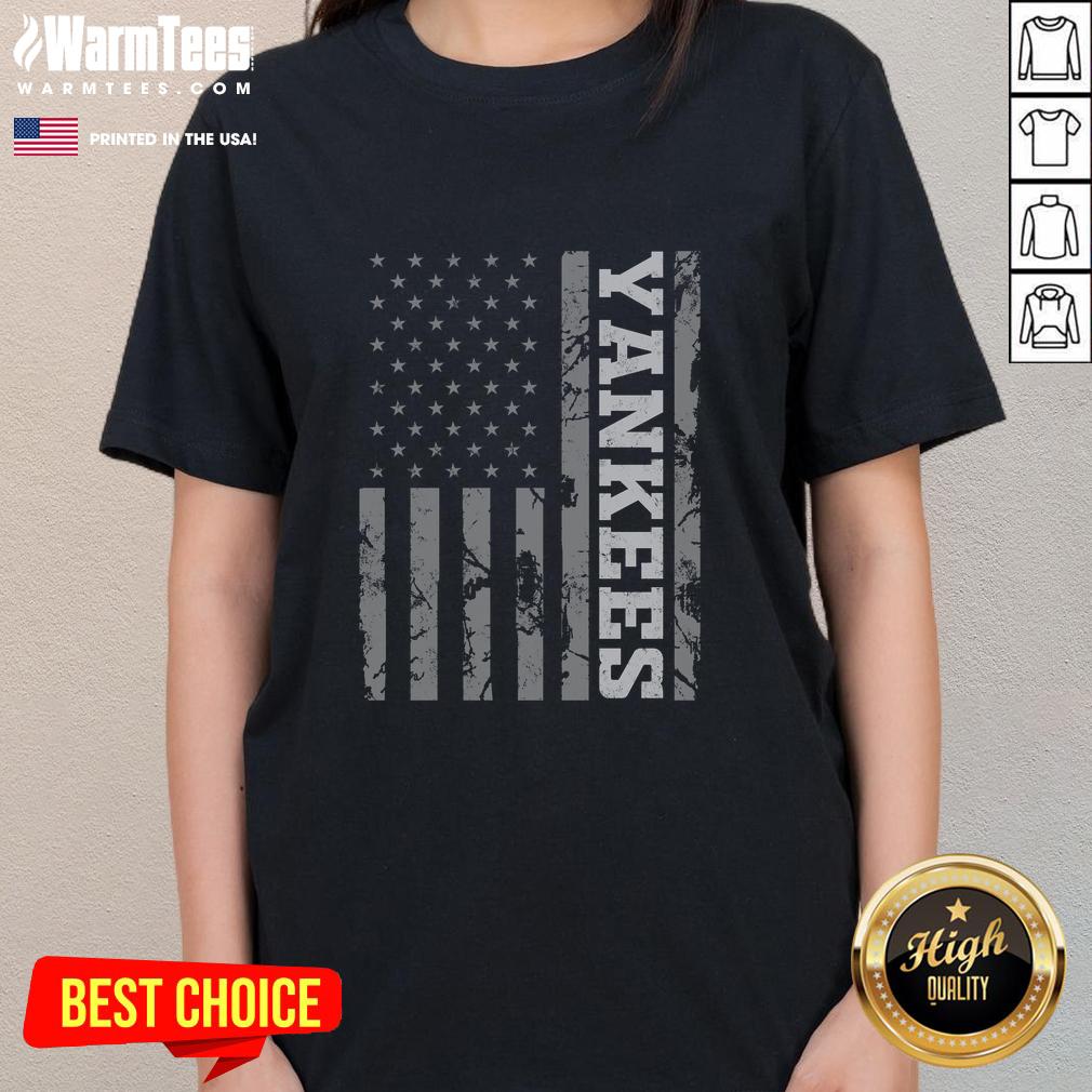 good-yankee-american-flag-ladies-tee Good Yankee American Flag Ladies Tee featuring a stylish design with the American flag, perfect for patriotic women.