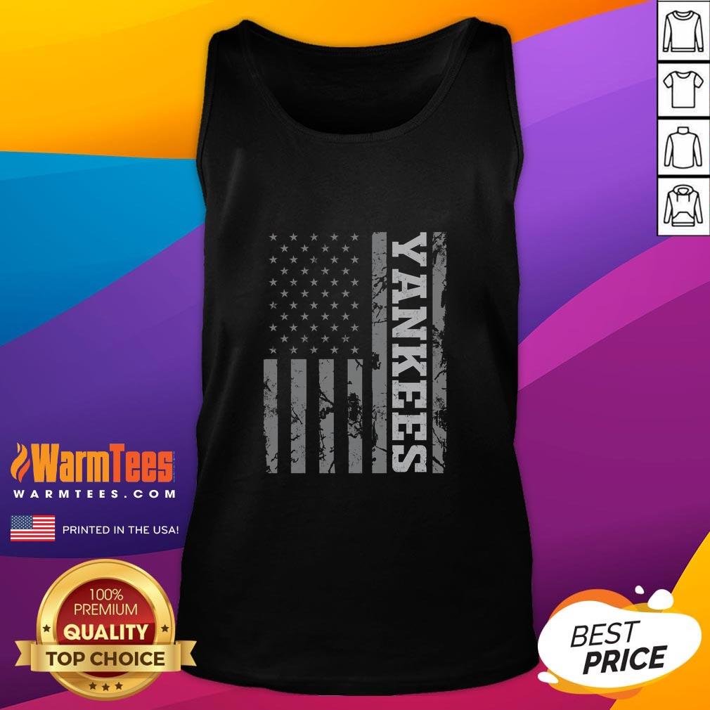 good-yankee-american-flag-tank-top Good Yankee American Flag Tank Top featuring a bold patriotic design, perfect for summer celebrations and casual wear.