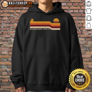 Good Seaside Panic Tour 75 Hoodie featuring a stylish design, perfect for casual beach outings and streetwear fashion.