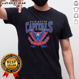 Top Washington Capitals NHL Established 1974 T-Shirt featuring team logo and vintage design for fans and collectors.