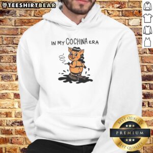 Good Pig Lady in My Cochina Era Meme Hoodie featuring a vibrant design and playful graphics for meme lovers.