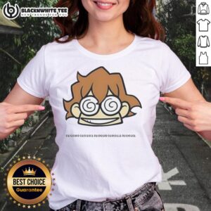 Top Pidge Dreamworks Voltron Hypnotized Cartoon Ladies Tee featuring vibrant graphic design and colorful characters.