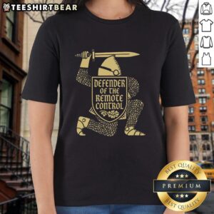 Nice Defender Of The Remote Control T-Shirt - Image 2
