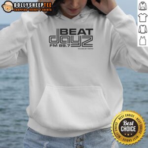 Premium Beatdayz Interfm89.7 Sound of Tokyo hoodie in black, featuring bold logo and stylish design for urban fashion.