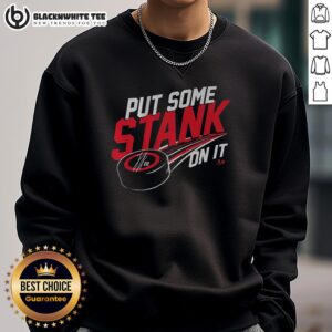 Hot Logan Stankoven Put Some Stank On It sweatshirt featuring a bold graphic design and stylish fit for fans.
