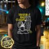 Hot Cat Truth Has Claws T-Shirt featuring a playful cat graphic and bold text, perfect for feline lovers and casual wear.
