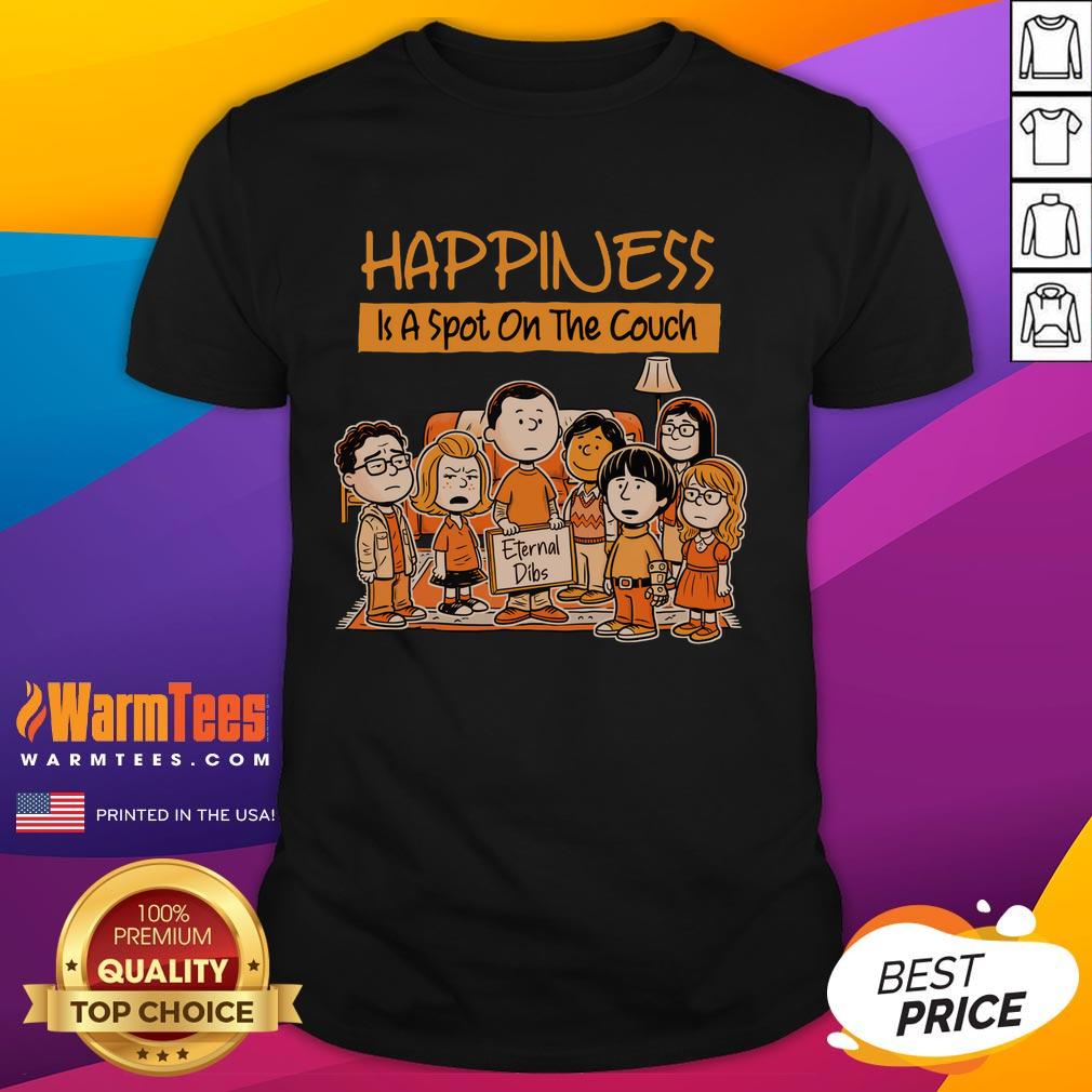 hot-funny-peanuts-happiness-is-a-spot-on-the-couch-eternal-dibs-t-shirt-1 Hot Funny Peanuts 'Happiness Is A Spot On The Couch, Eternal Dibs' T-Shirt featuring vibrant graphics and playful design.