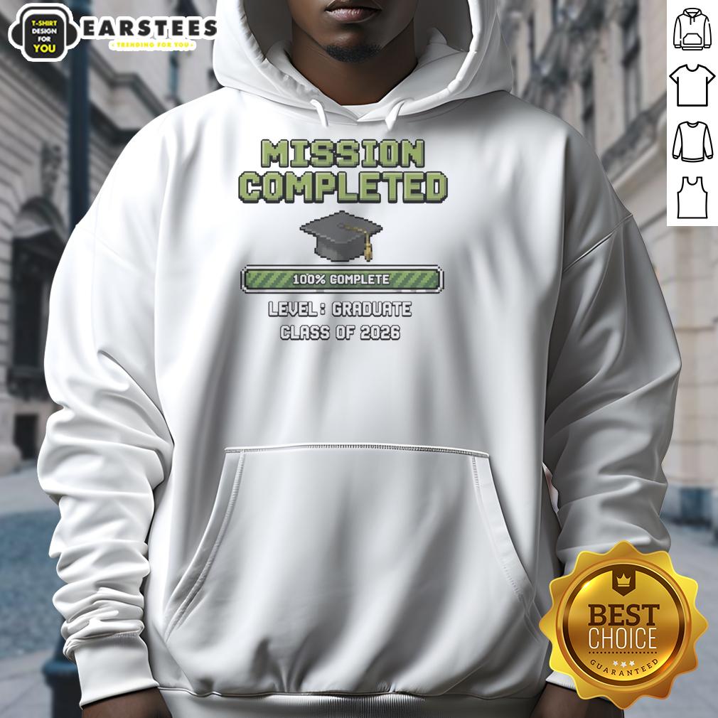 hot-graduate-class-of-2026-mission-completed-graduation-cap-100e280b2-complete-level-hoodie Hot Graduate Class of 2026 Mission Completed Graduation Cap Hoodie, stylish and perfect for celebrating graduation success.