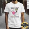 Hot Im Sweet Gentle Caring Pure Okay Stop Laughing Before I Change My Mind T-Shirt in vibrant colors on a model.