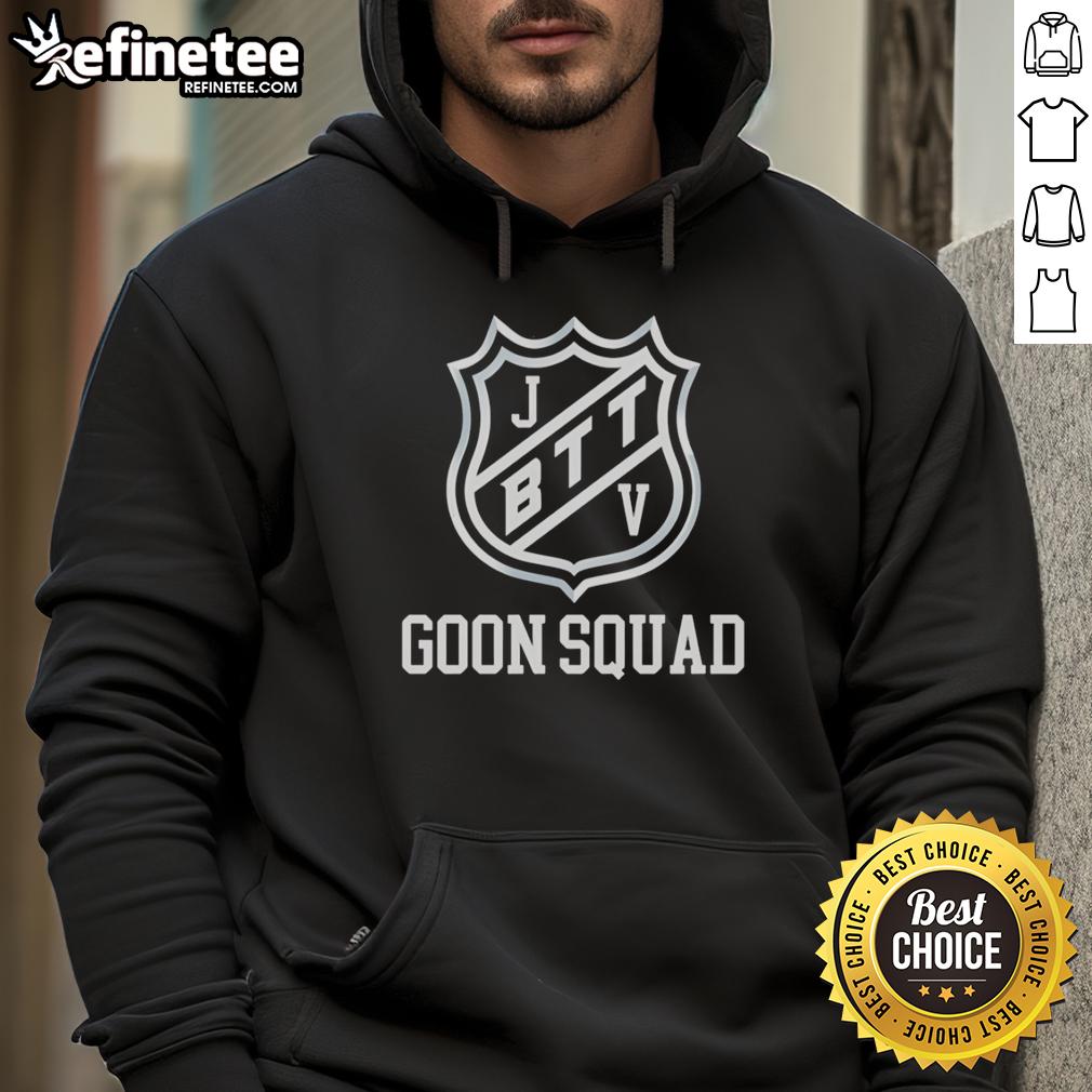 hot-jbttv-goon-squad-shield-hoodie Hot Jbttv Goon Squad Shield Hoodie featuring a bold logo and stylish design, perfect for casual streetwear enthusiasts.